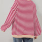 🎁 Hot Sale 49% OFF 🔥Women's Oversized Striped Long Sleeve Pullover