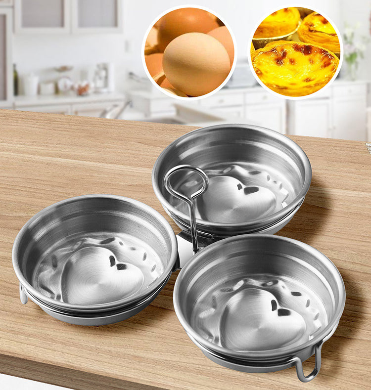 🥳2026 HOT SALE🥳💞10K+ SOLD! 🥚🎁 50% OFF! Stainless Steel Egg Cooker – From £8.98! 304 food-grade, rust-resistant & easy unmolding. Perfect steamed eggs – stock up & save! 🏠✅