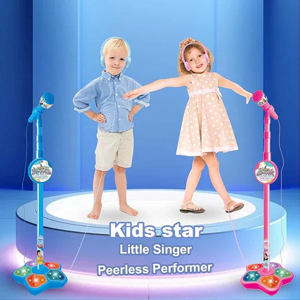 🎅LAST DAY SALE 52% OFF!!🌲Microphone Toy, Karaoke Machine Toy with Light