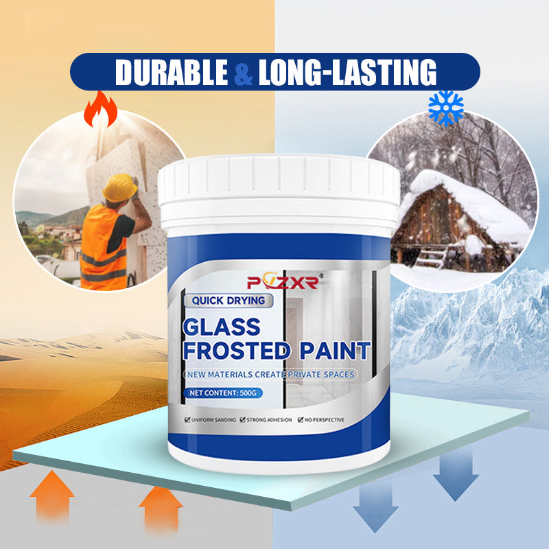 🎁 50% OFF! 🔥 Frosted Glass Paint 2026 – Quick-Drying, Water-Resistant & Elegant Frosted Effect 🌫️✨