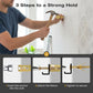 ⏰LIMITED TIME 50% OFF —— Over 55K+ SOLD!🔥🪛Self-drilling anchors Screws Screws，Drill, Fix, Hold. No Extra Tools Needed🔩🏠✨