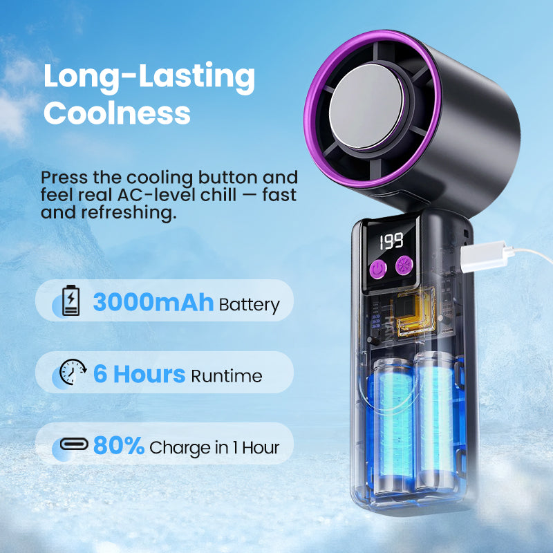 Mini Ice Cold Fan 🔥 HOT SALE ONLY 50 PLACES,🔥