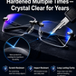 🔥Ultra-lightweight rimless reading glasses with diamond-cut lenses.