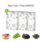 🥦Reusable Aluminum Foil Sealable Storage Bags🍅