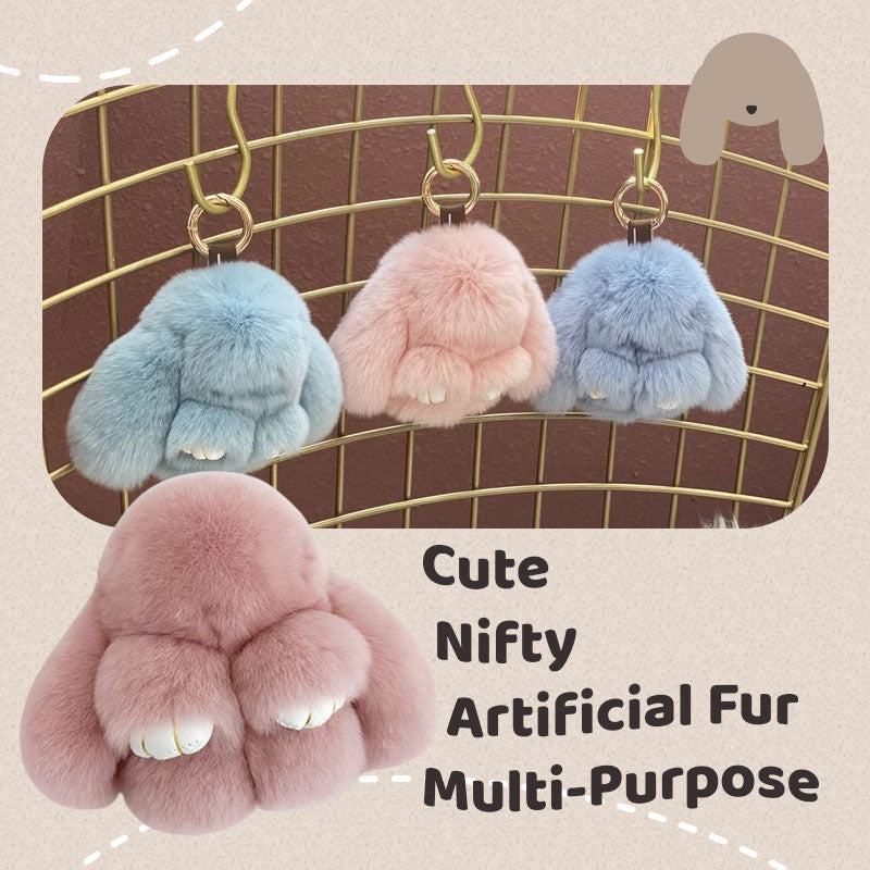 🏆LIMITED TIME SPECIAL SALE 49% OFF🐰Handmade Soft Bunny PomPom Charms