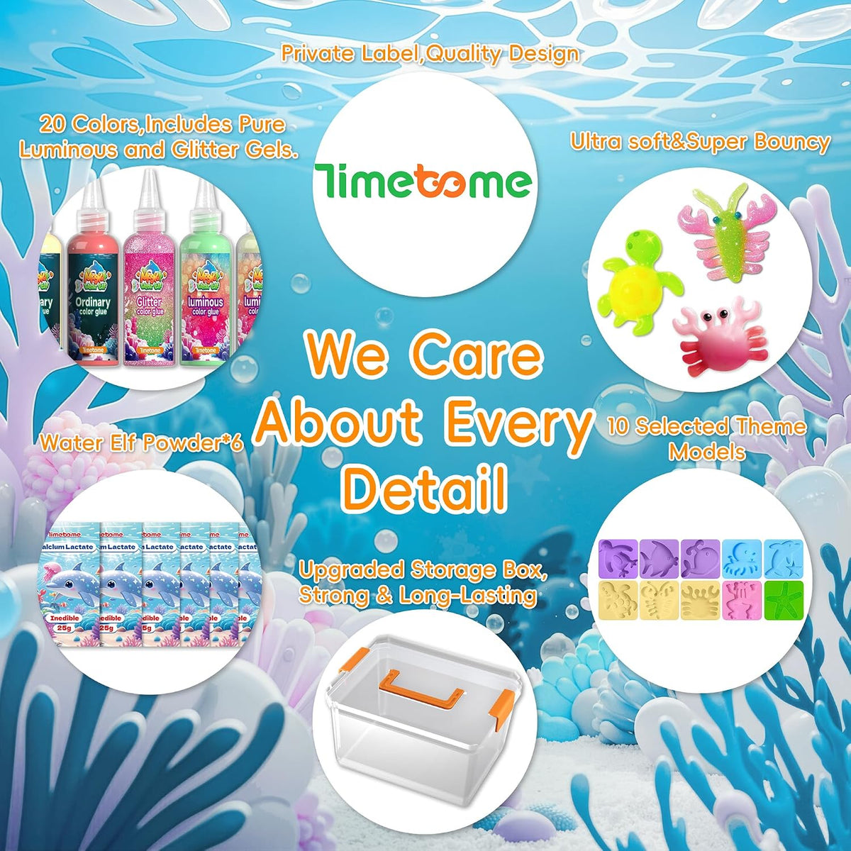 🦄SCREEN TIME BOREDOM? DIY Squishy Maker Kit – 20 Gels, 10 Molds – Glitter, Glow & Color Mixing – Safe, Mess-Free Fun – Ages 3+! 🎯
