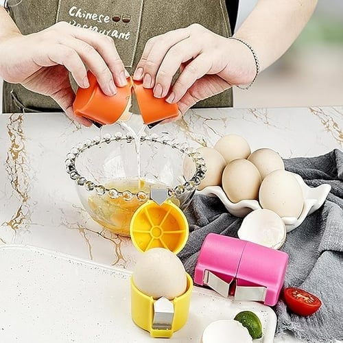 🔥Limited-time 😮‍💨🍳 Quick Egg Cracker Tool – Open Hundreds Of Eggs Faster & Cleaner 🔥