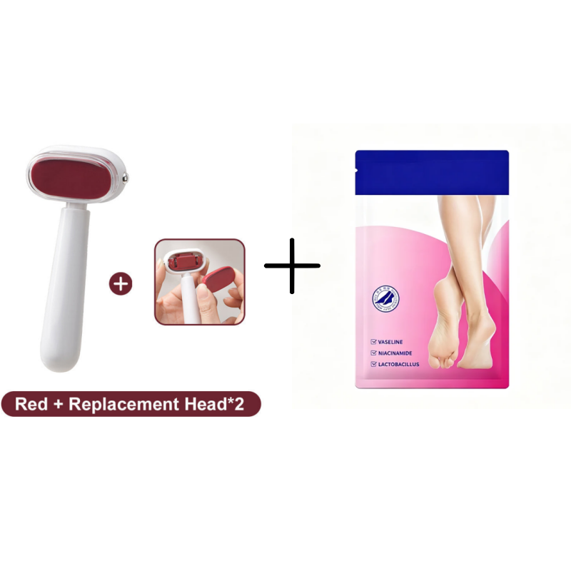 🥳HOT SALE🥳💞15K+ SOLD! Foot Scraper – From £4.99! Premium steel, dual surfaces & travel-ready. Smooth feet instantly – grab yours! ✅