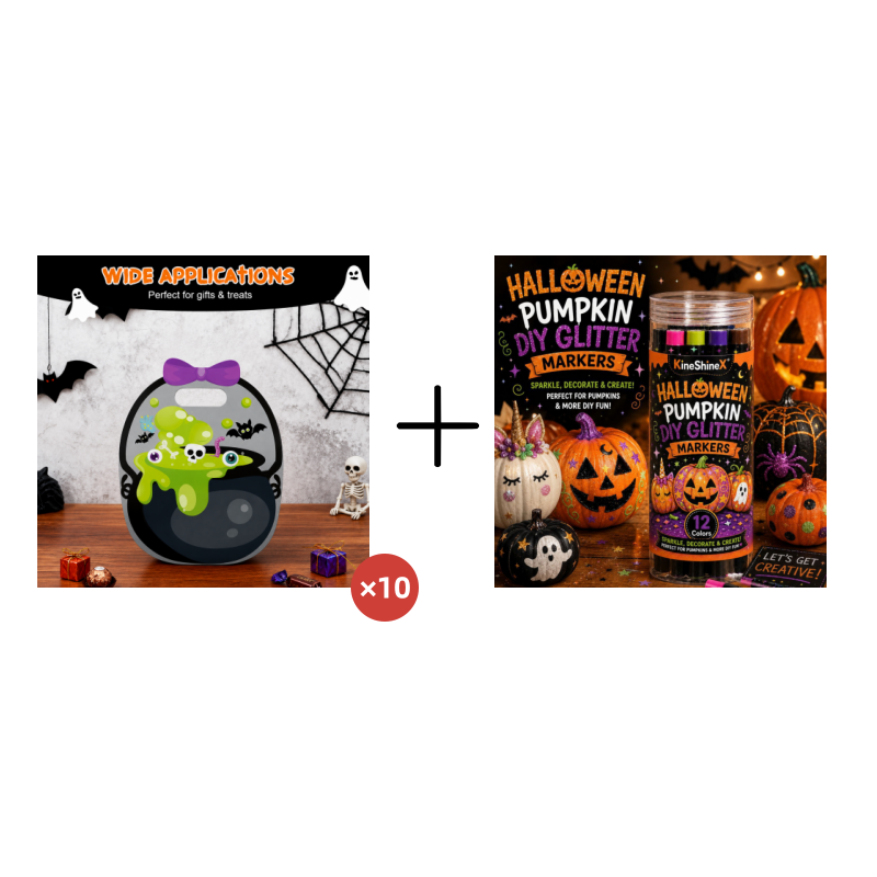 🥳HOT SALE🥳💞50K+ SOLD! Treat Bags – From £6.99! Pumpkin design, resealable & sturdy handle. No more spills – grab yours! ✅