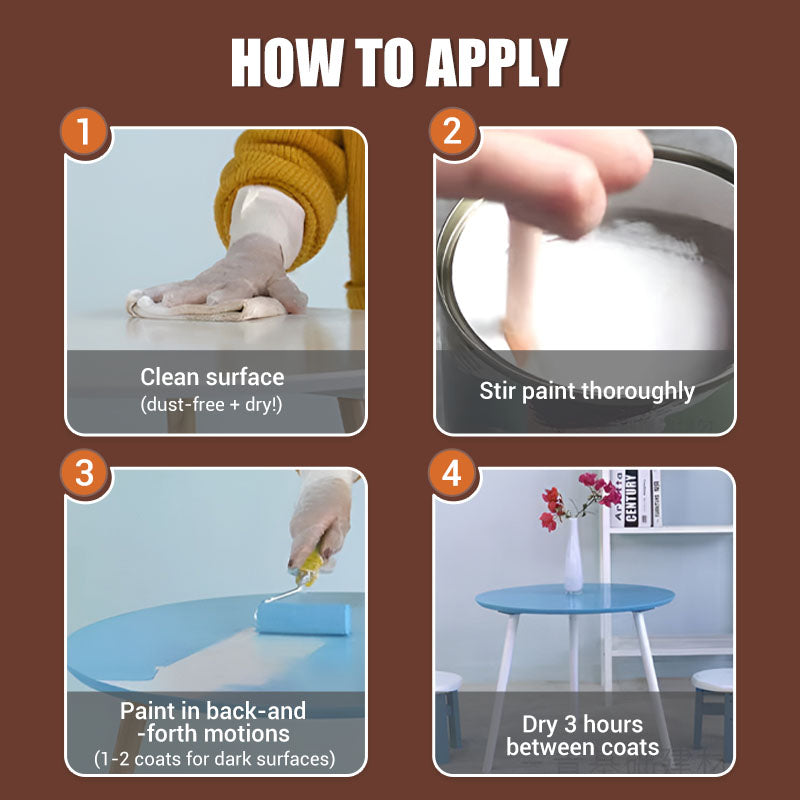 🔥Hot Sale 50%🔥Water-based Environmentally Friendly Odorless Wood Furniture Repair and Renovation Paint