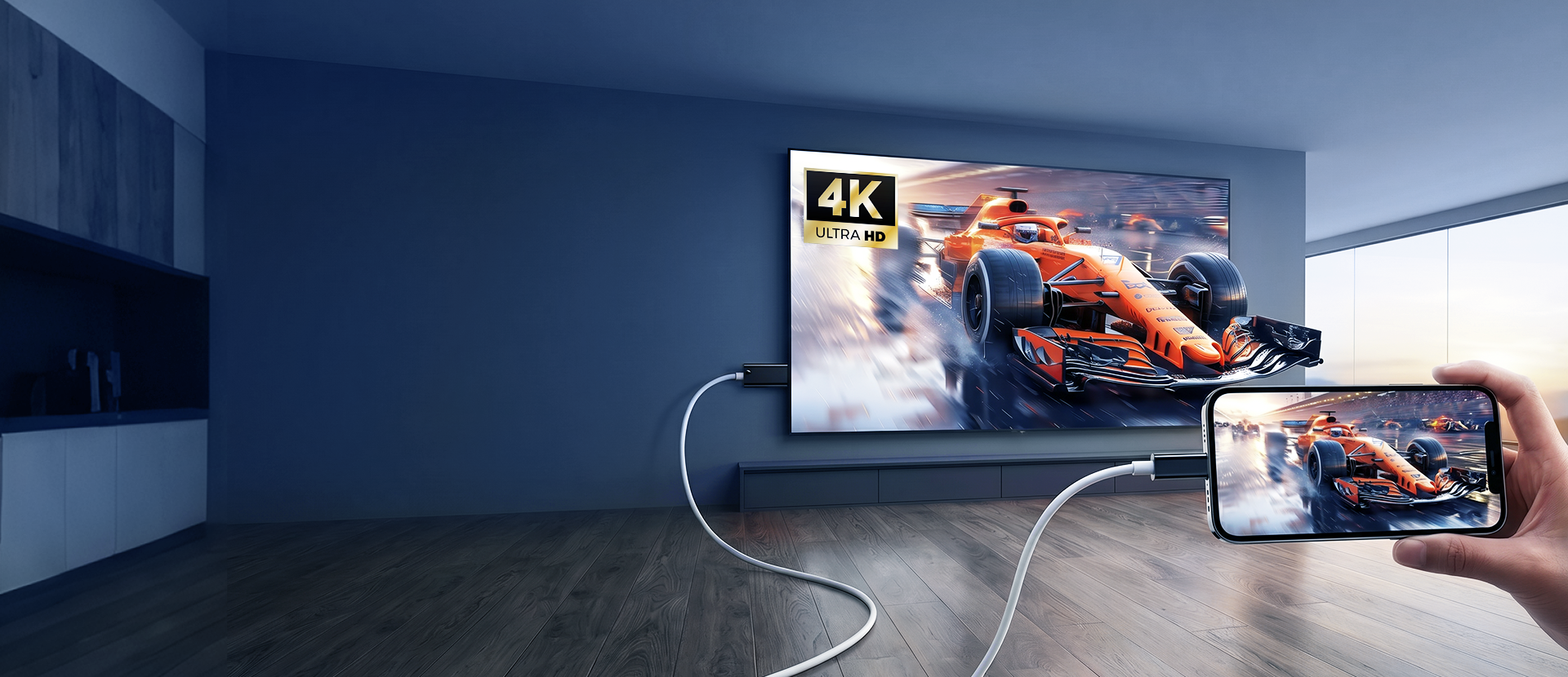 Smooth and sharp 4K output