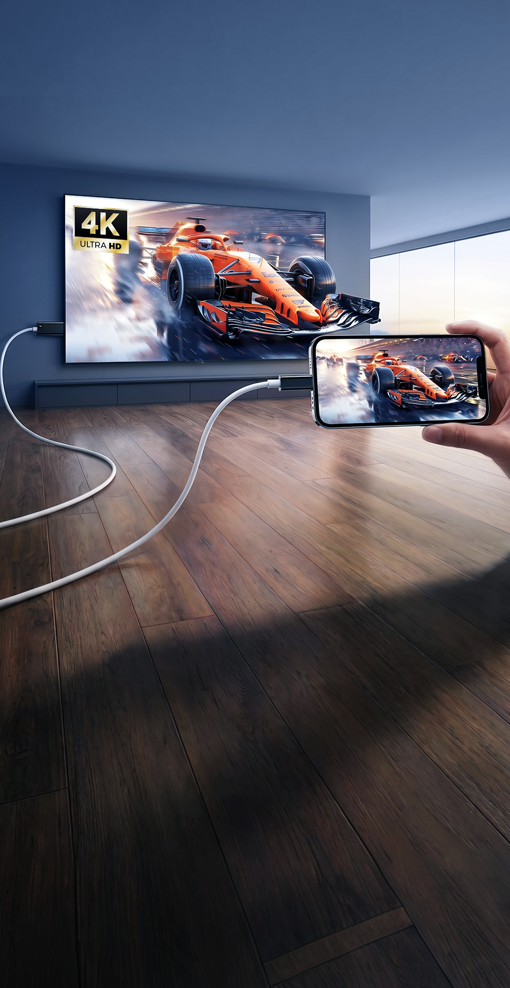 Smooth and sharp 4K output