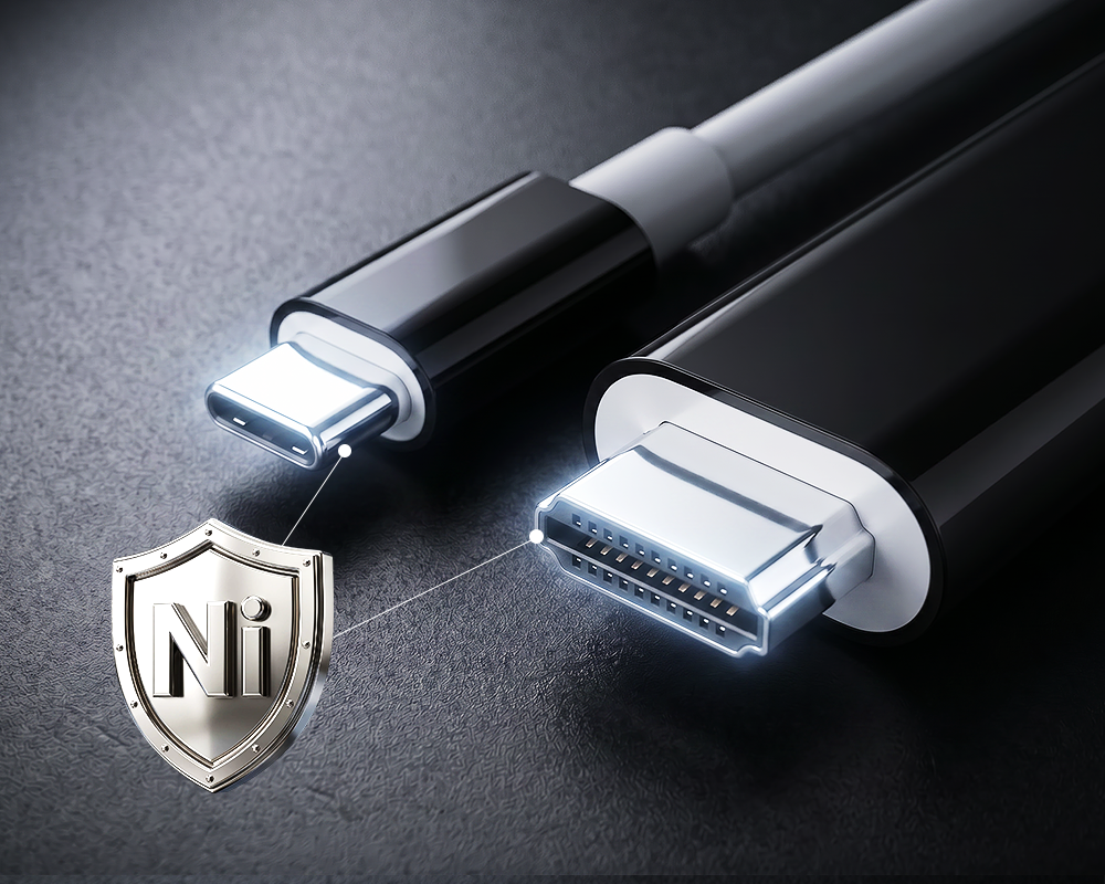 Durable USB-C to HDMI cable construction