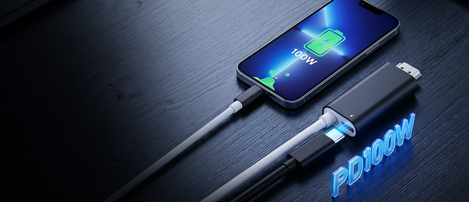 Power and play with PD charging