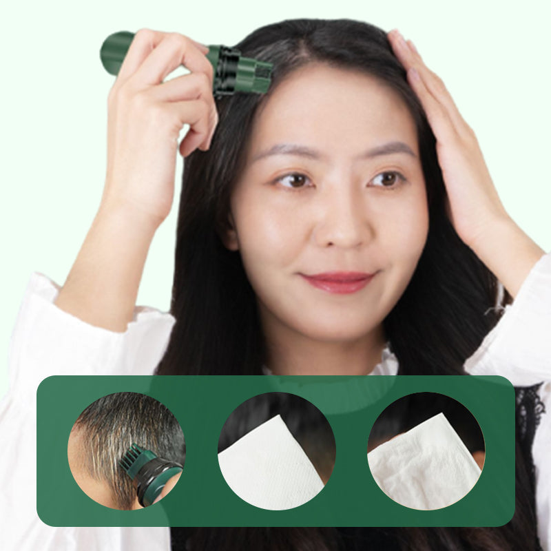 💇‍♀️Buy 1 Get 1 Free✨ 10-Second Root Rescue! Gray Coverage Hair Pen - Instant Youth in a Click! ✨