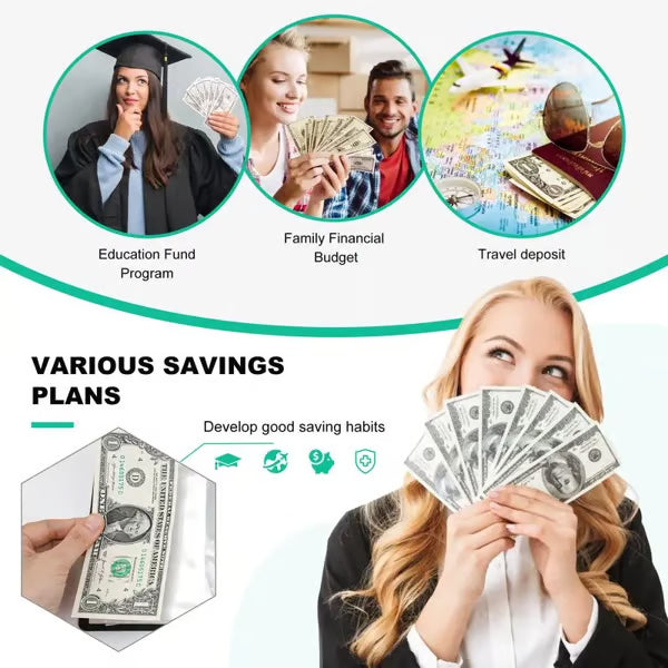 🎁LAST DAY SALE50% OFF✉️Savings Challenges Book with Envelopes💸