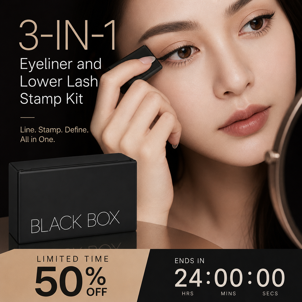 3-in-1 Eyeliner and Lower Lash Stamp Kit