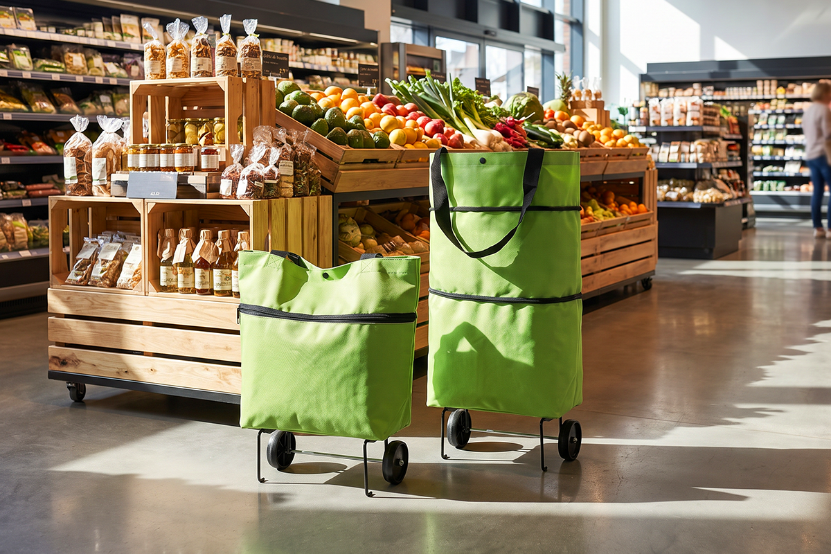 2-in-1 rolling tote bag specifications