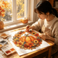 🥳2026 BESTSELLER🥳 Pumpkin Diamond Painting Wreath – Complete DIY Kit, High-Gloss Resin – Wreath Design – Calming Craft & Stunning Decor! 🛡️💨