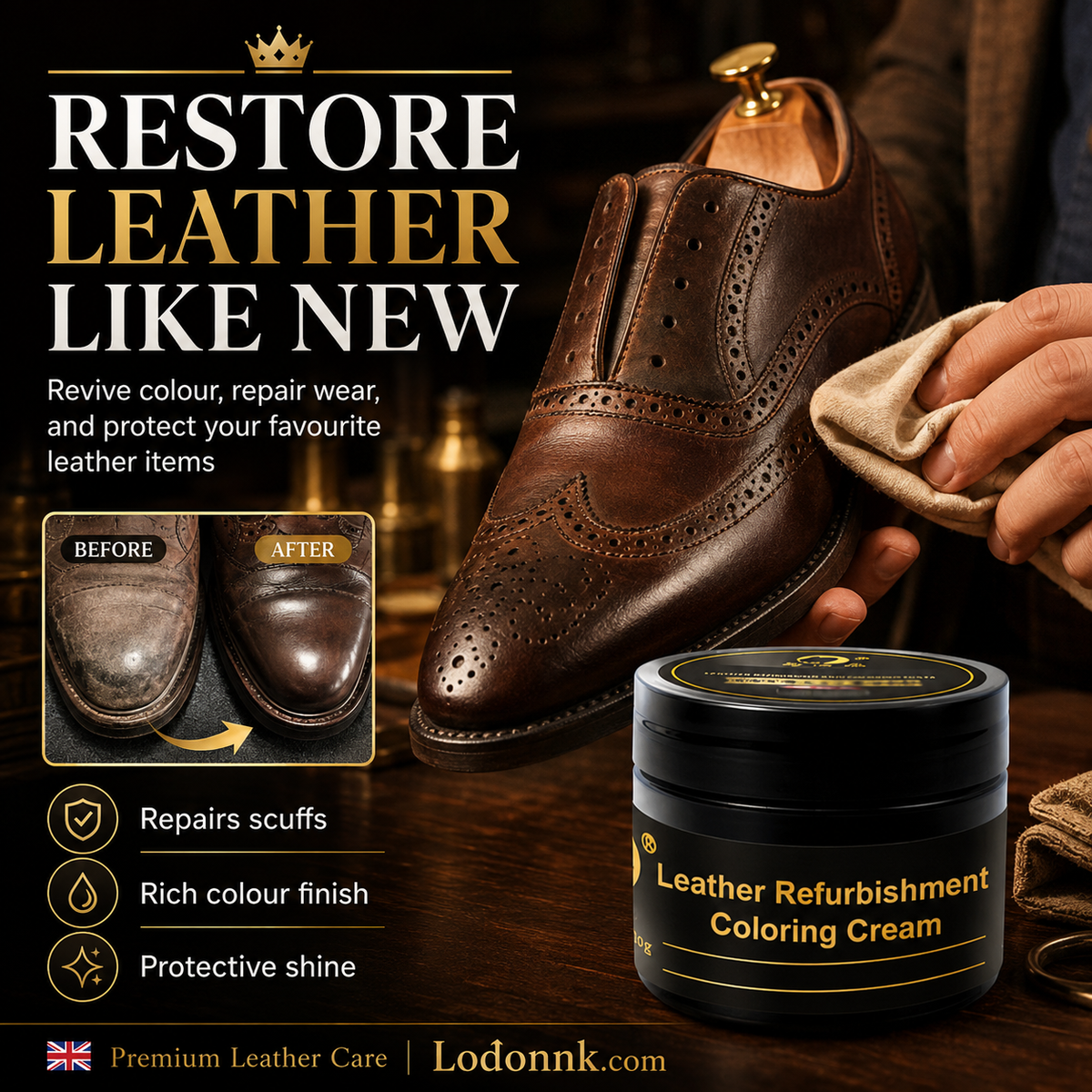✨Limited Time 50% Off！One product repairs all your leather goods！Leather Paint Kit