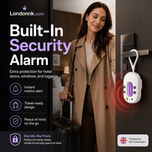 🥳2026 HOT SALE🥳💞50K+ SOLD!📡🔍 30% OFF! Smart Infrared Camera Detector – Finds hidden pinhole lenses instantly. LED flashlight & door alarm – travel with privacy & peace of mind! 🏨✨