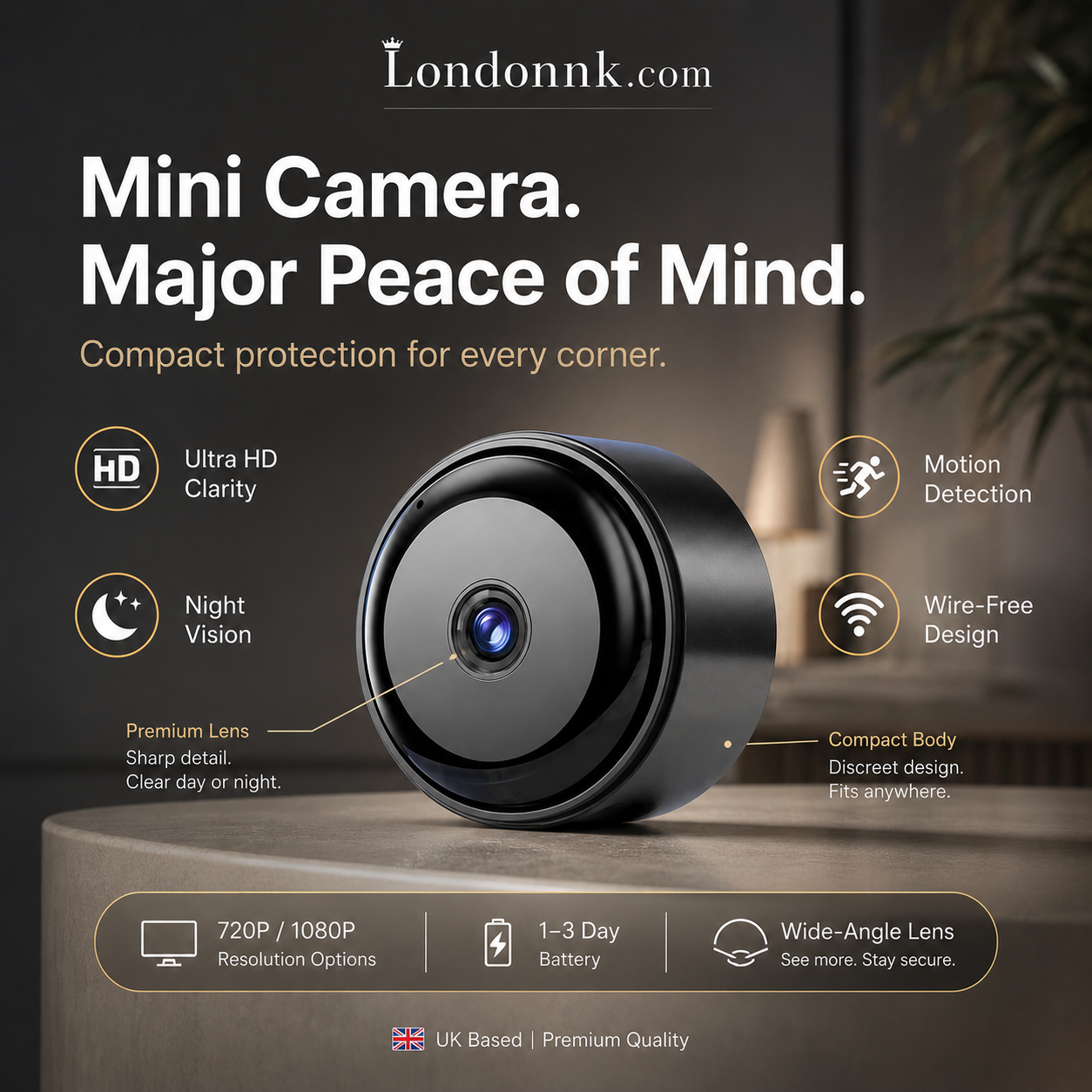 🔥Last Day Sales 50% OFF🔥High Definition Remote Security Camera