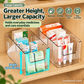 🗄️ 50% OFF! Transparent Extendable Storage Organiser – adjustable 24.5–43cm, clear PET walls let you see every item at a glance. Perfect for medicines, supplements & toiletries – no more rummaging! 🏠✨