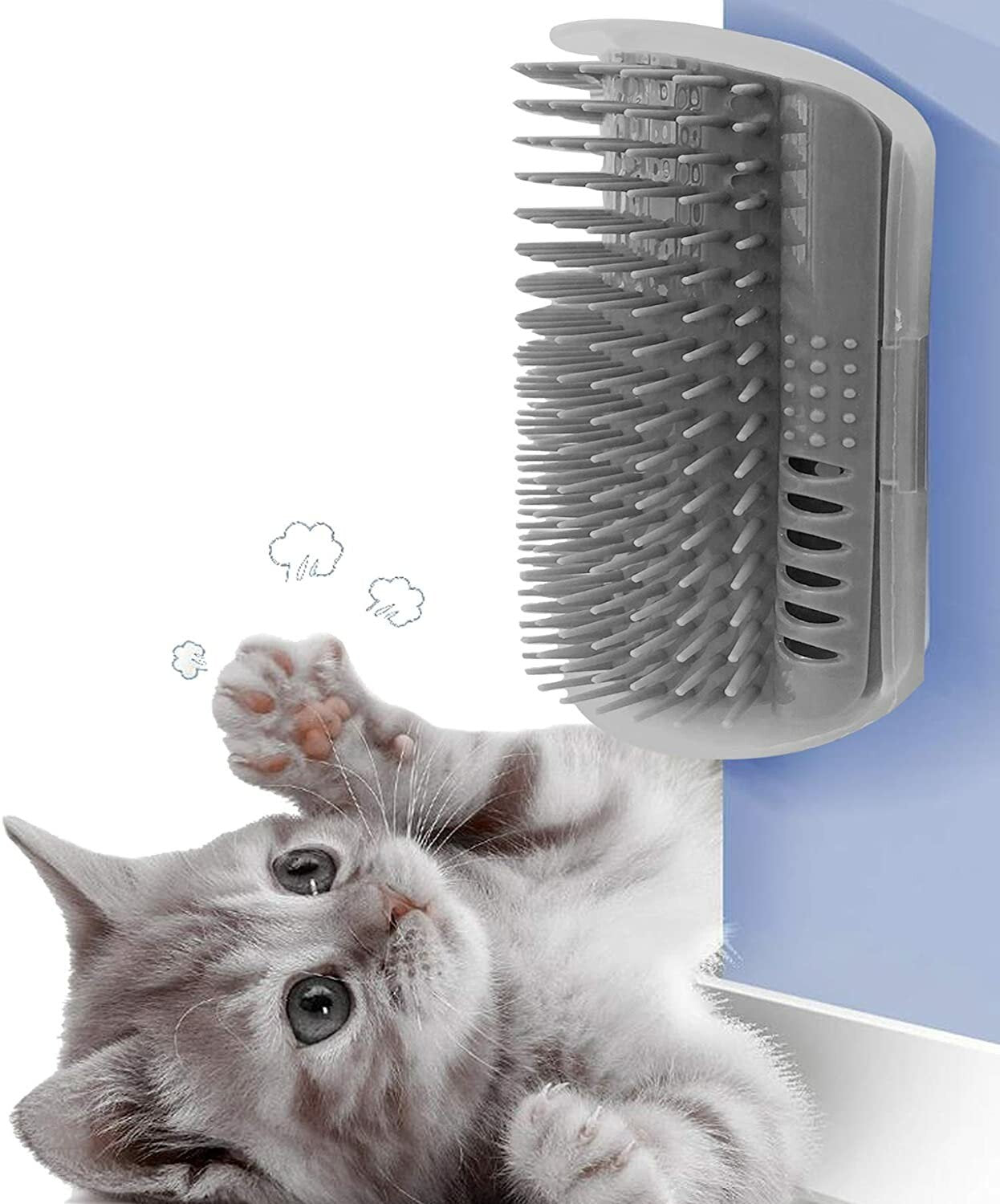 🔥50% OFF for a limited time🔥 Cat Hair Catcher Wall Comb – Collects Loose Fur, Less Cleaning 🐈‍⬛🧹