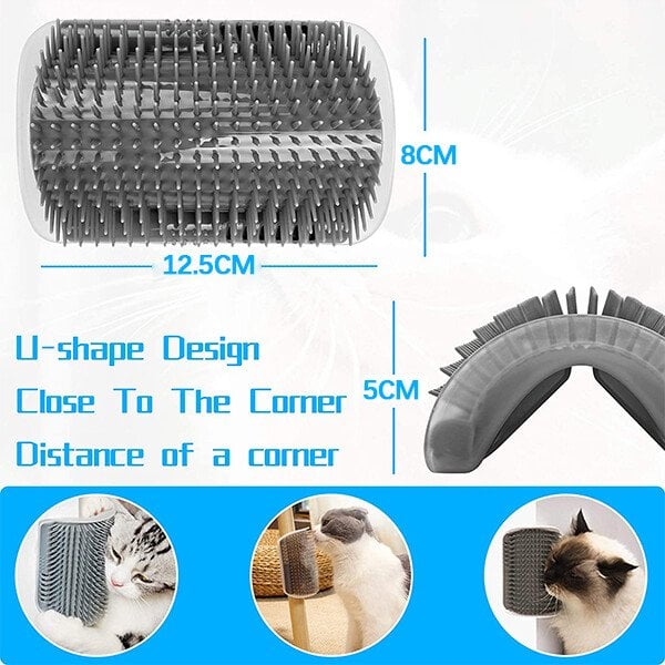 🔥50% OFF for a limited time🔥 Cat Hair Catcher Wall Comb – Collects Loose Fur, Less Cleaning 🐈‍⬛🧹