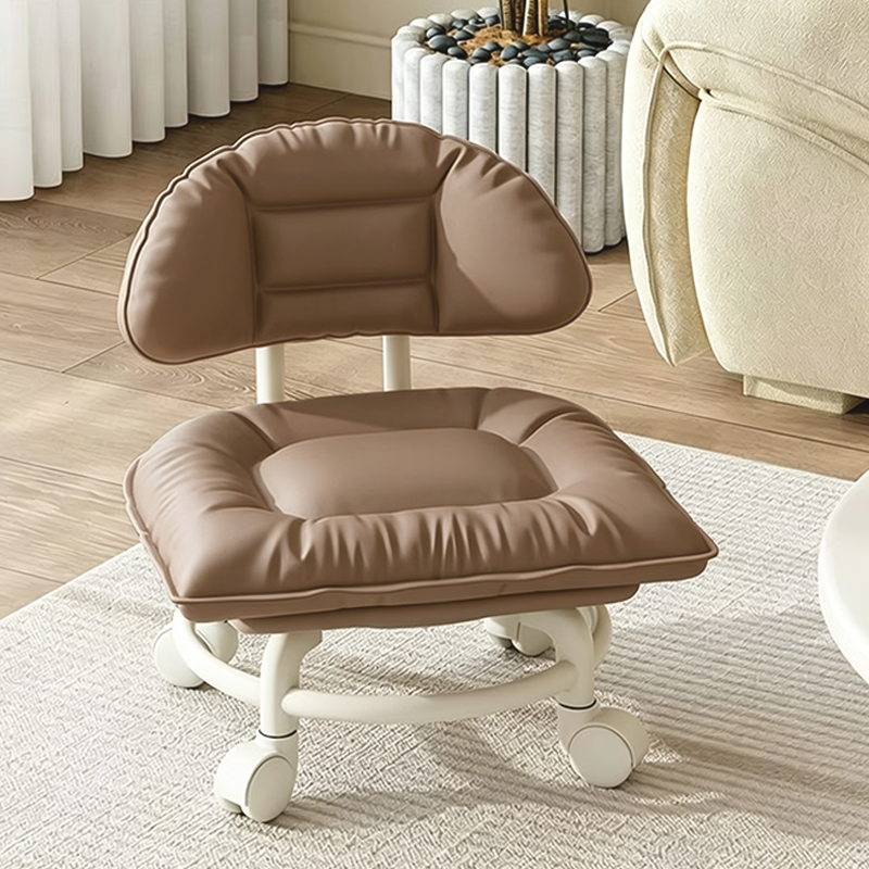 📢📢50% OFF !! ⏰Rolling Low Stool with Backrest⚙️🪑
