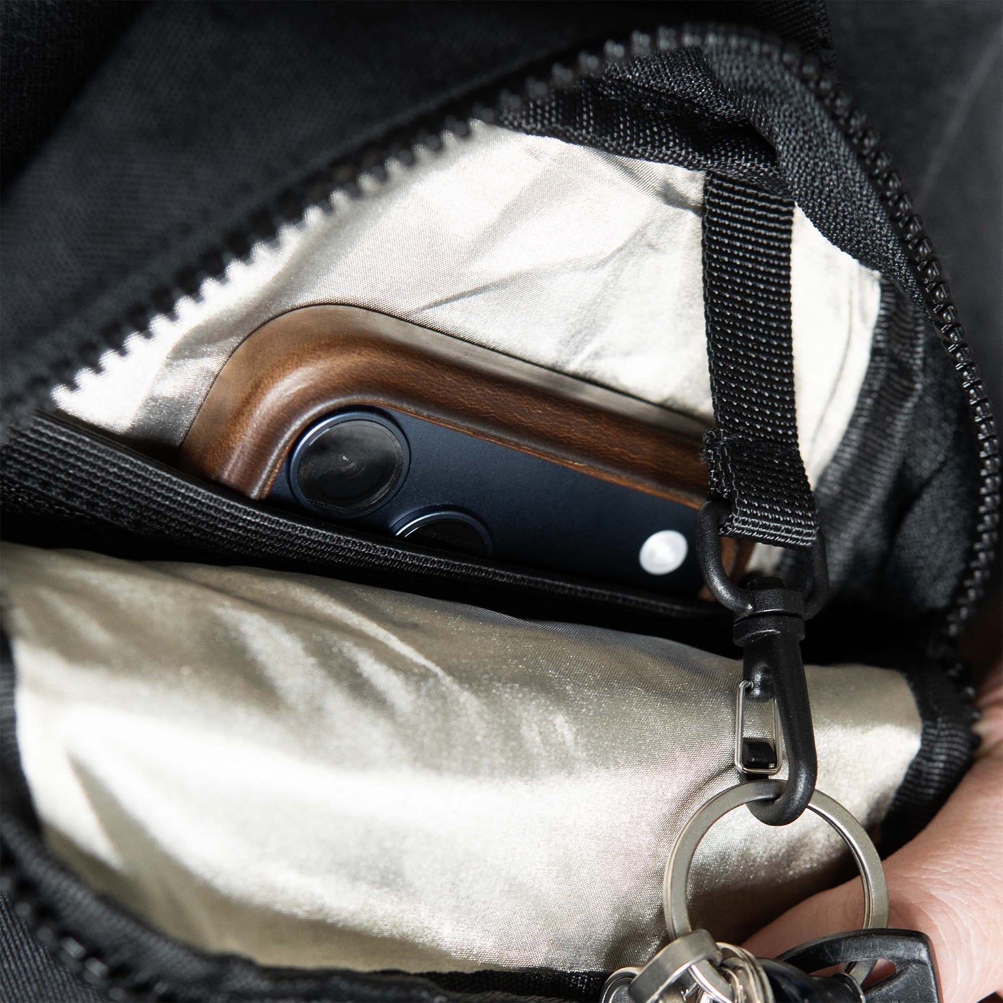 Upgraded 2.0 Travel Sling Bag | Anti-Theft, 500D Nylon, RFID Protection — Limited Time 50% Off