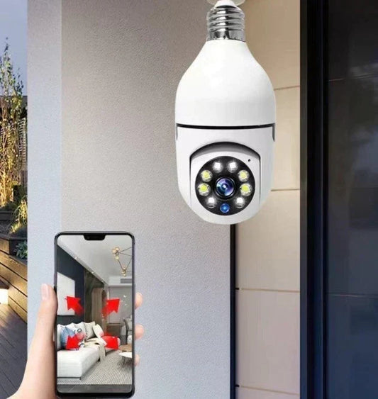 🥳HOT SALE🥳💞50K+ SOLD! Light Bulb Camera – From £21.99! 1080p HD, 360° view & motion alerts. Hidden security – grab yours! ✅