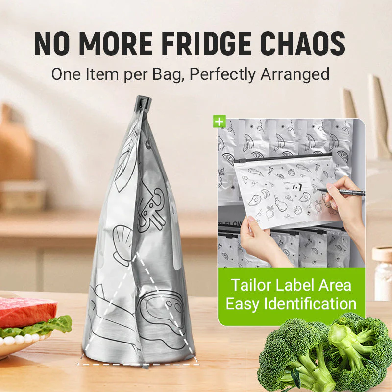 ⏳Time-Limited Special⏰🍃Reusable Aluminum Foil Sealable Storage Bags🍃