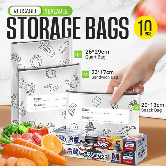 ⏳Time-Limited Special⏰🍃Reusable Aluminum Foil Sealable Storage Bags🍃