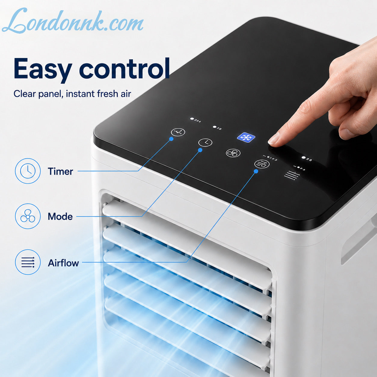 🌬️Portable 3-in-1 Quiet Fan Air Conditioner✅Factory Direct Sales⌛Limited Quantity💥Best Price