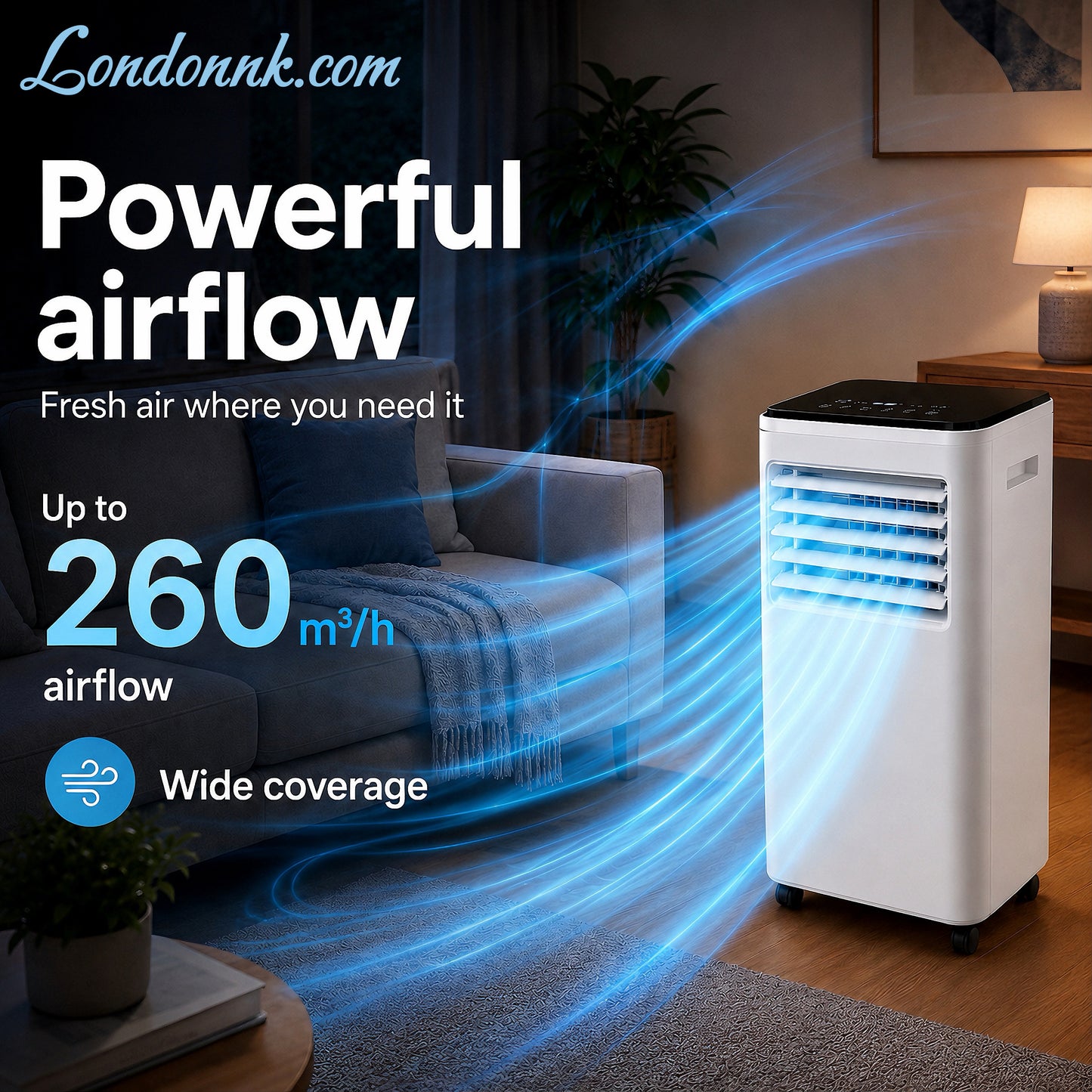 🌬️Portable 3-in-1 Quiet Fan Air Conditioner✅Factory Direct Sales⌛Limited Quantity💥Best Price