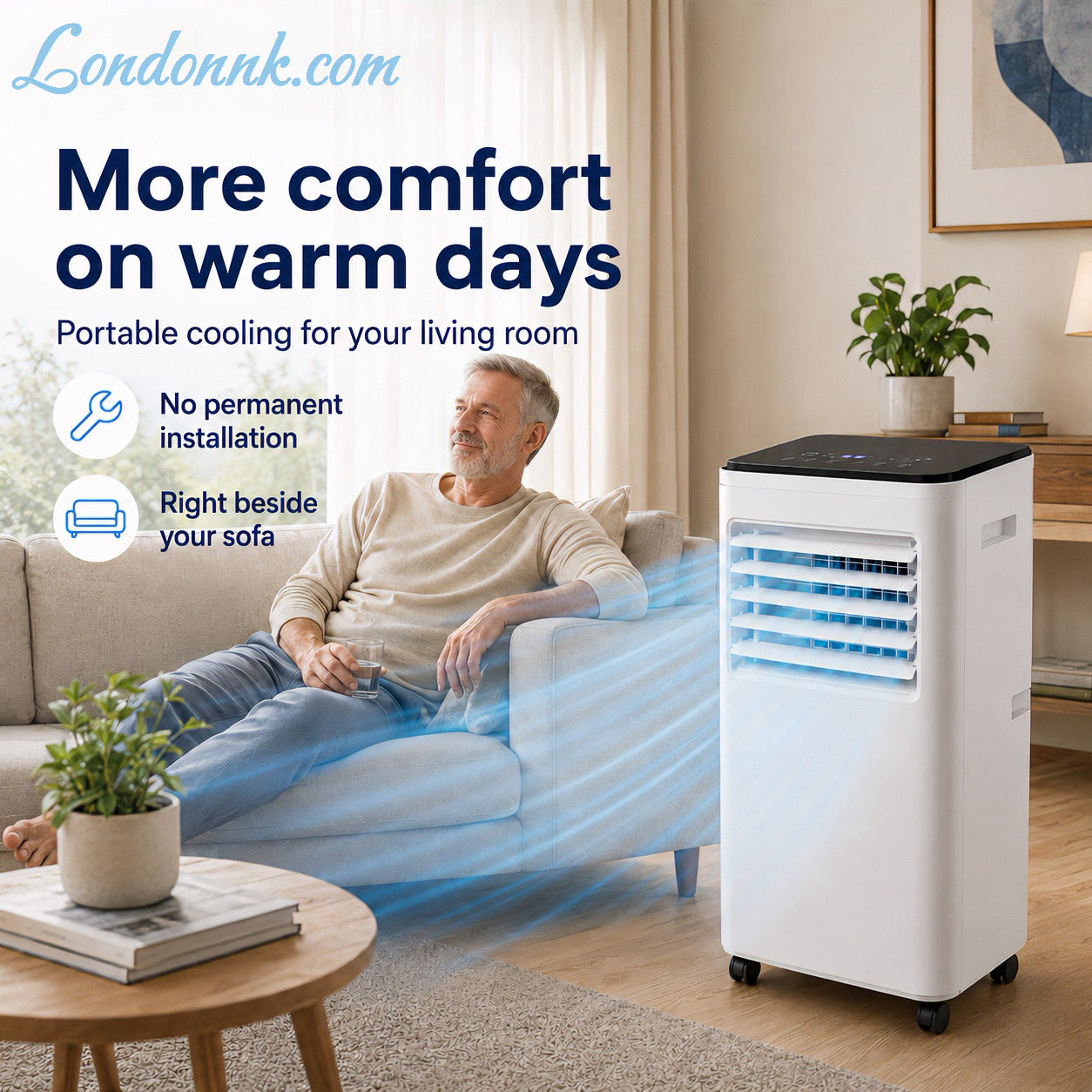 🌬️Portable 3-in-1 Quiet Fan Air Conditioner✅Factory Direct Sales⌛Limited Quantity💥Best Price