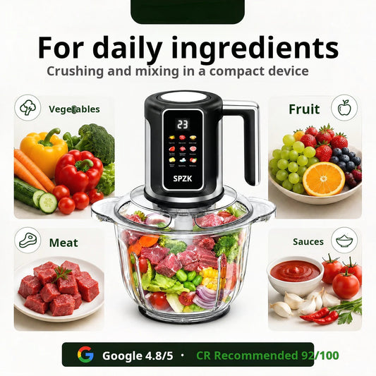🔪USB-powered cordless kitchen mincer for meat, sauces and more – quick, hygienic and easy! 🍖🥦