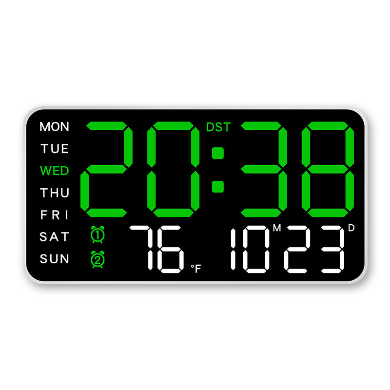📢📢50% OFF !! ⏰Multifunctional decorative LED digital wall clock，The limitless digital clock for the modern UK home