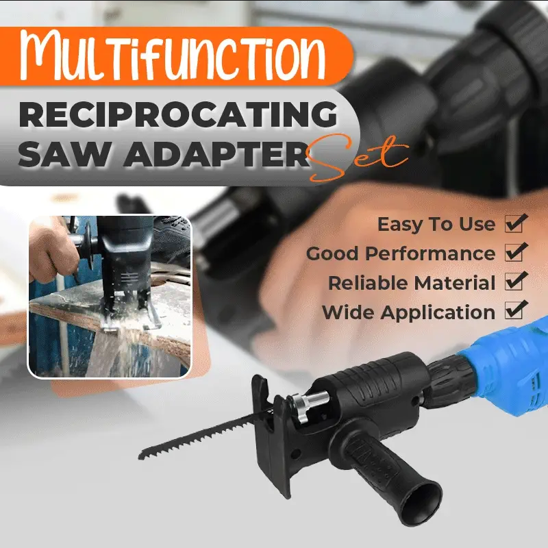 🥳HOT SALE🥳💞49K+ SOLD! Saw Adapter – From £9.99! Turns drill into cutter, multi-material & easy install. Versatile tool – grab yours! ✅