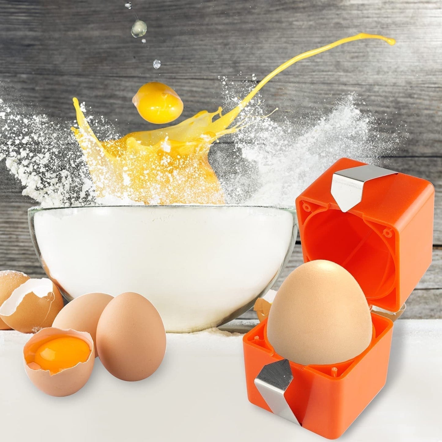 🔥🔥🔥Limited-time 😮‍💨 🍳 Quick Egg Cracker Tool – Open Hundreds Of Eggs Faster & Cleaner 🔥