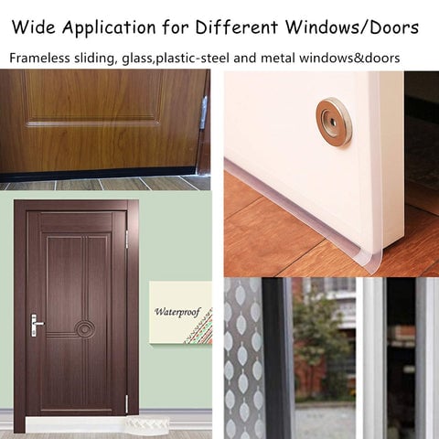 🥳HOT SALE🥳💞49K+ SOLD! Door Seal Strip – BUY 1 GET 1 FREE! 5m, self-adhesive & dust/insect/noise proof. Quiet home – grab yours! ✅
