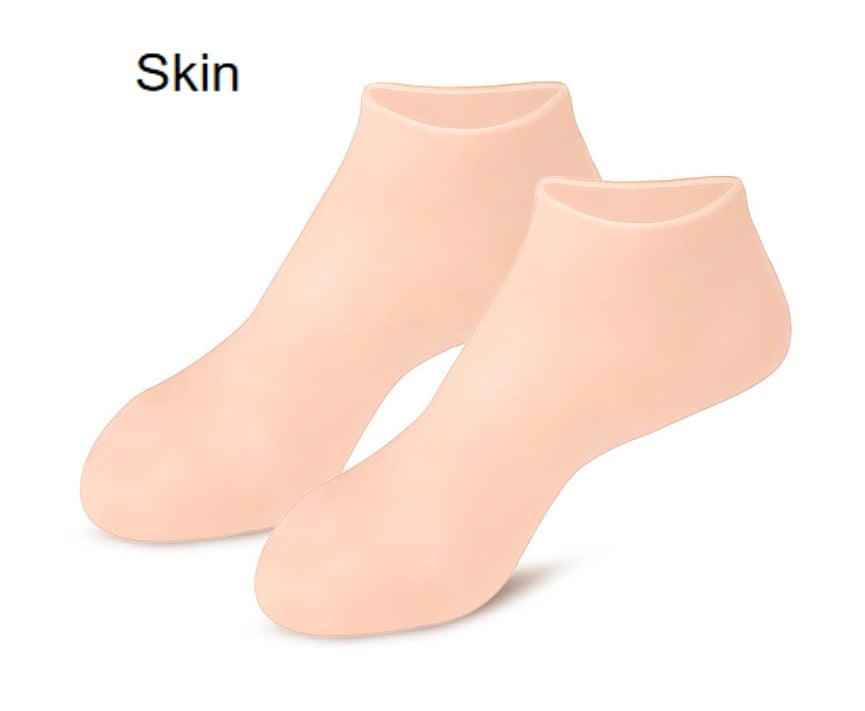 🥳2026 HOT SALE🥳💞50K+ SOLD!🦶✨ 50% OFF! Moisturizing Foot Mask Socks – Silicone gel locks in moisture, releases plant oils. Softens cracks & rough skin – wear with shoes for all‑day care! 🌿🧦
