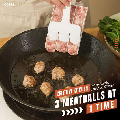 🥳HOT SALE🥳💞10K+ SOLD! Triple Meatball Maker – From £5.99! 3 at once, non-stick & easy clean. Fast & mess-free – grab yours! ✅