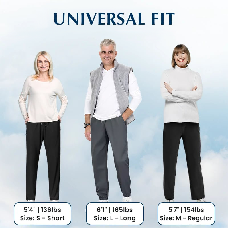 💖LAST DAY SALE 54% OFF💖🎁Unisex Ultra Soft Stretch Perfect Drape Casual Pants