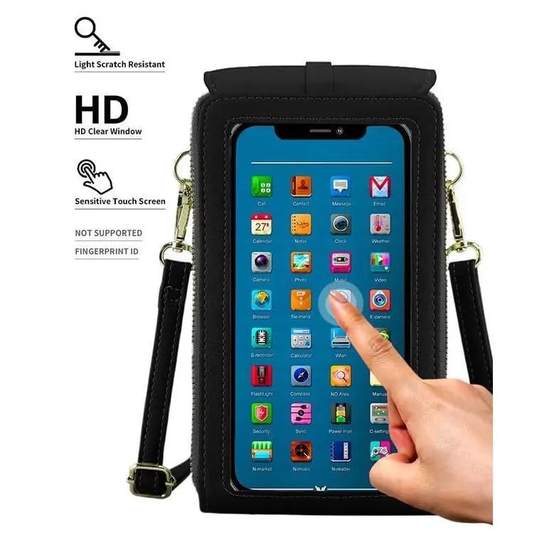 🏆Last Day Promotion：ONLY ￡13.99!!👜📱 Simple and elegant women's touchscreen crossbody phone wallet