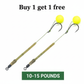 🎣 High Buoyancy Floating Ball Fishing Hook – Floats Naturally, Bites Instantly! 🐟💧 Keeps bait at the perfect depth – more strikes, less waiting. 🔴⚡