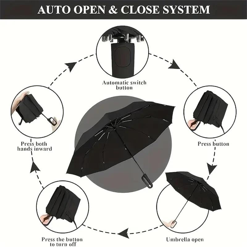 ☔The UK’s Go-To Foldable Umbrella: Auto Open, Stormproof & UV-Blocking☀️Compact, Durable & Perfect for British Weather – No More Soaked Commutes!🛡️🇬🇧