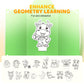 🔥Last Day Promotion 50% OFF👶✨Pull String 3D Geometry Learning Book