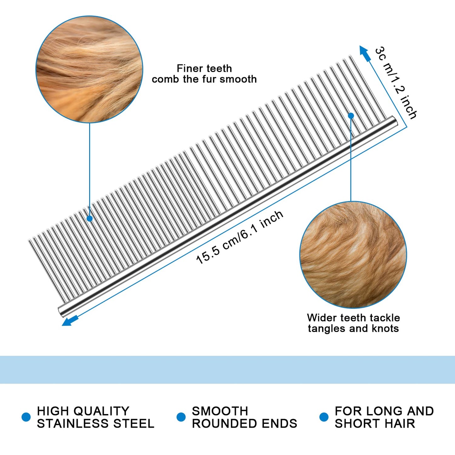 🐕 Last Day Special Price £9.99 !  🏆 Professional Deshedding Tool For Dogs And Cats – Gentle On Skin, Efficient Grooming & Comfortable Grip Design ✂️